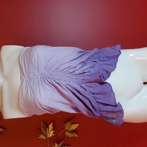 Size S - Language Los Angeles Strapless Tunic Beach Coverup Top - BNWT Size S